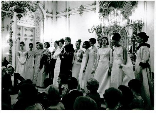 Chanel Wedding Dress ca. 1930 —- Betty Garst wearing a wedding